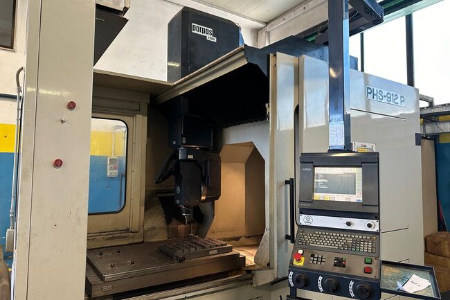 Rivendita Centro di lavoro a 5 assi o più PARPAS FAMU PHS 912p usato